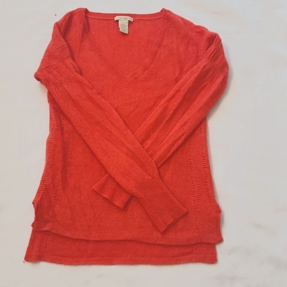 White +warren cashmere sweater size xs‎
